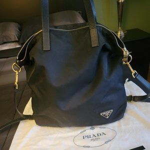 Authentic Prada Nylon Soft Tote